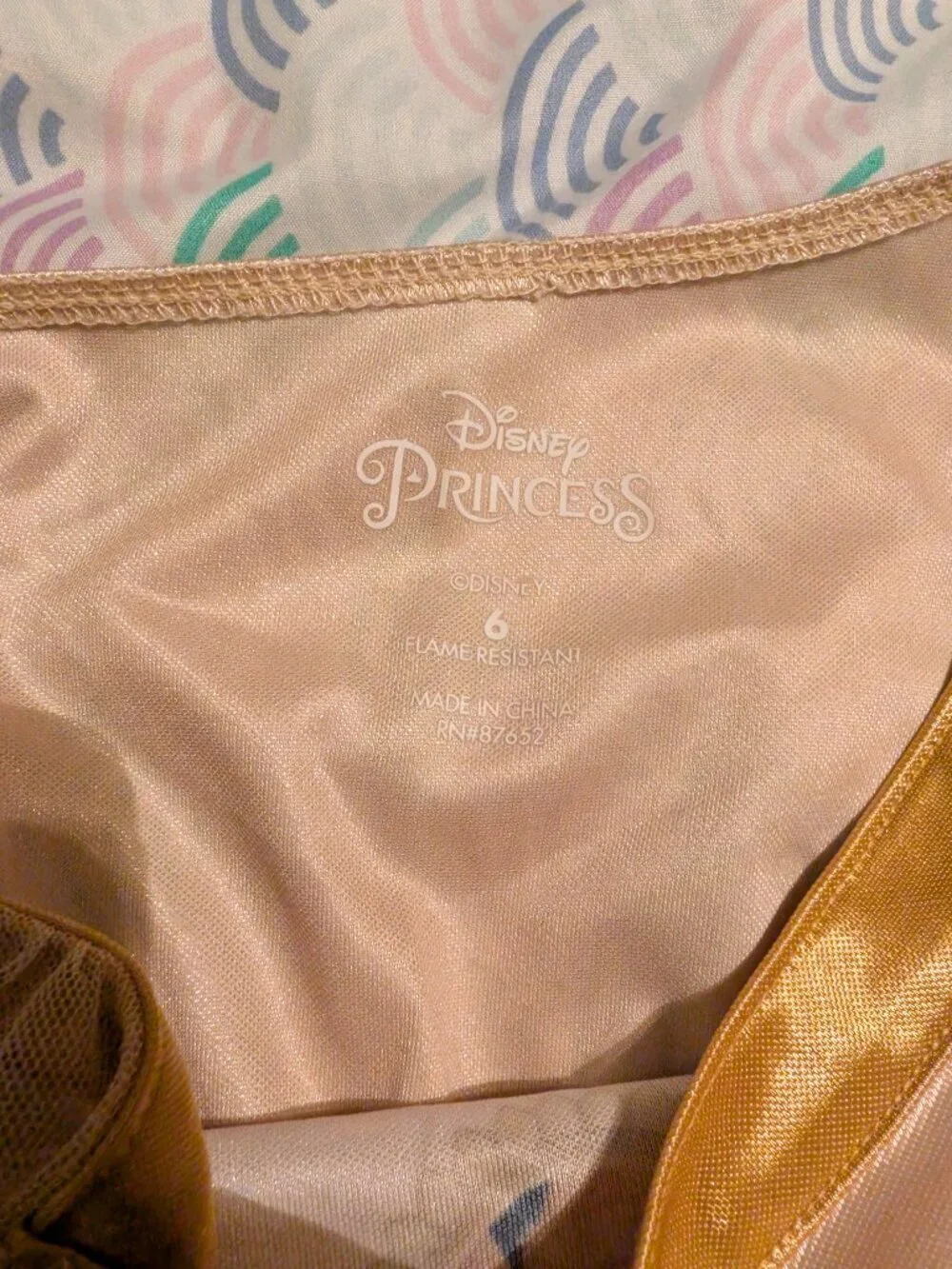 Disney Pocahontas night gown kids size 6